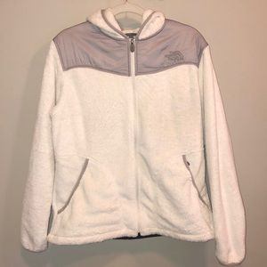The North Face White Osito Jacket with Hood